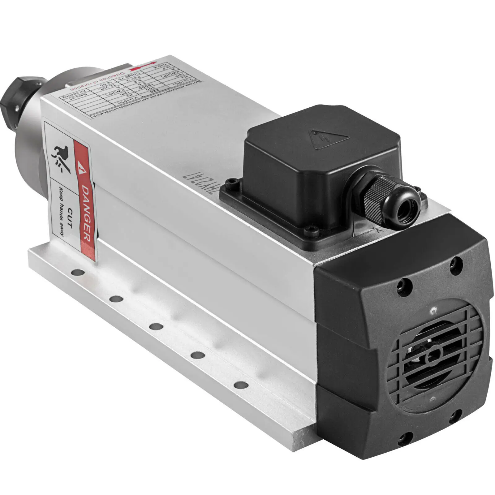 4 КВТ электродвигатель шпинделя с воздушным охлаждением квадратная мельница ER20