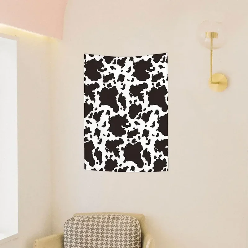 Гобелен в стиле аниме с рисунком старой коровы настенные гобелены кровать для