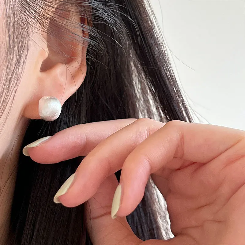 

Женские изогнутые серьги-гвоздики, из серебра 925 пробы