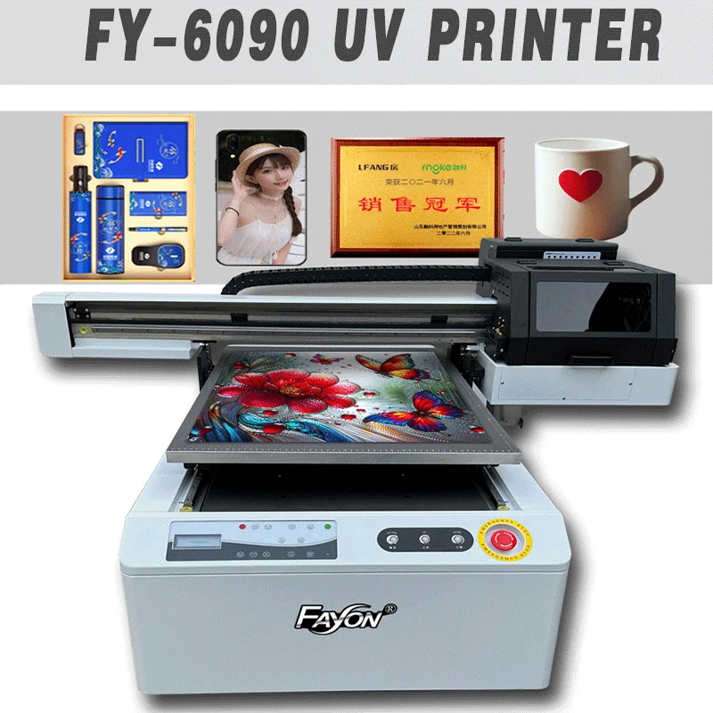 Горячая Распродажа 60*90 см UV принтер Two i3200 печатающая головка бесплатно Ink/Film