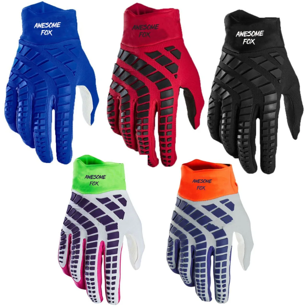 

Hot DH Motocross Bicycle Gloves Motorcycle MX ATV Off Road Racing Gloves Cycling MTB BMX Downhill Dirt Bike Gloves Full Finger