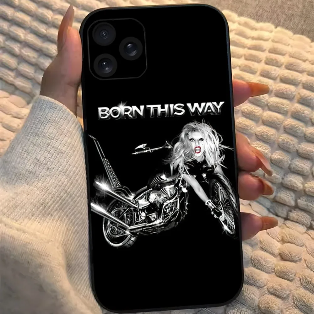 Чехол для телефона Singer L-Lady Gaga The Fame iPhone 8 11 12 13 14 15 Mini X XR XS PRO MAX Plus Shell