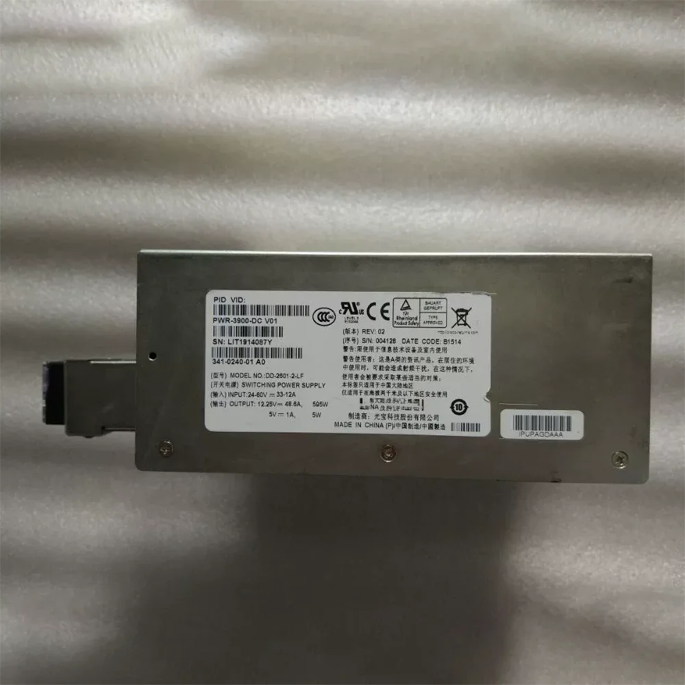 PWR-3900-DC 341-0240-01 DC для блока питания Cisco маршрутизаторов 3945/K9 3925