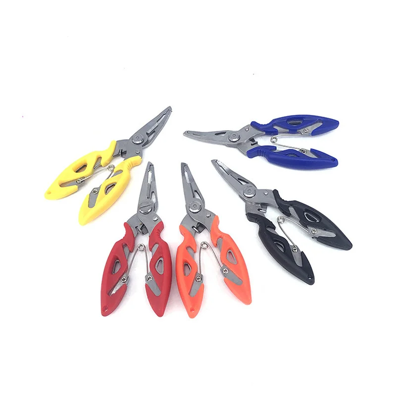 

Split Ring fly Line Wire multi Tool Control Fisherman Fish Plier lure bait Cutter Opener tackle Braid scissor angle hook remover