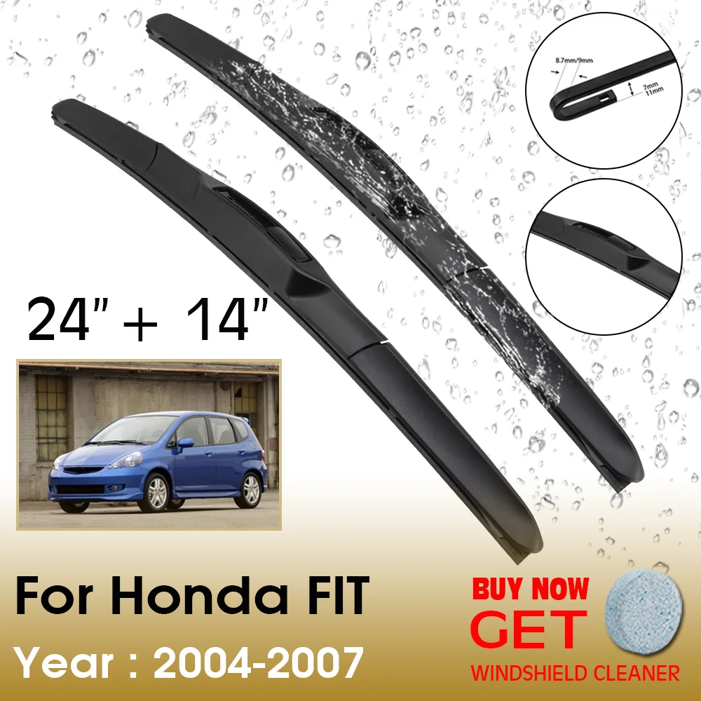 

Щетка стеклоочистителя для Honda FIT 24 дюйма + 14 дюймов 2004-2007