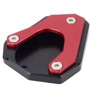 kickstand enlarger plate high strength anti tilt safe parking side stand extension pad for motorcycle