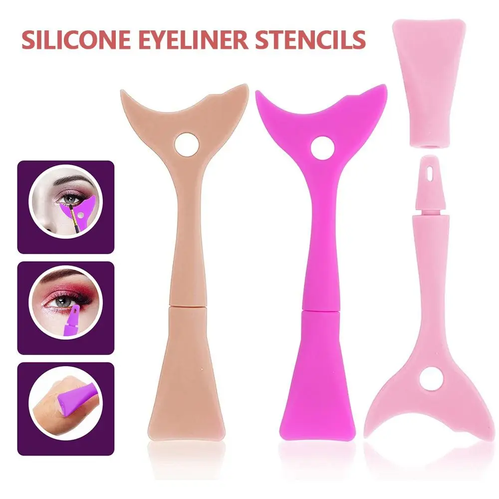 

Силиконовые трафареты для подводки глаз, косметическое средство для глаз, портативная тушь для ресниц, перегородка, подводка для глаз, тени для век, ленивые товары для макияжа