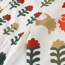 Фото Женское длинное платье, модное летнее милое вечернее платье с длинными рукавами и принтом, повседневное свободное женское платье макси с отложным воротником и пуговицами №4