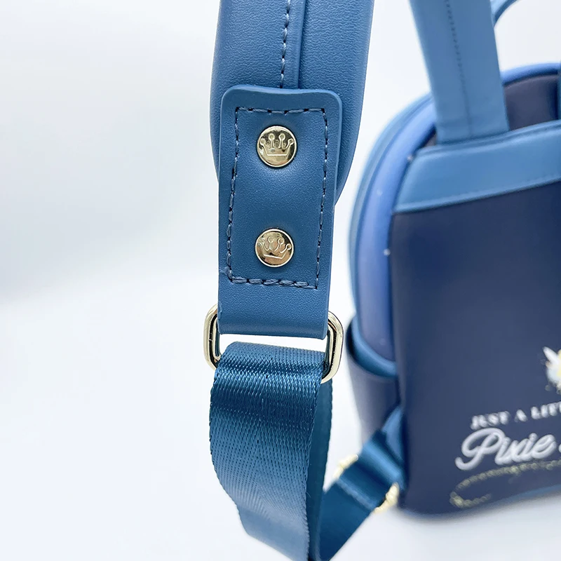 Детский Рюкзак Disney Peter Pan Bell Tower Милая Сумка Унисекс Из Искусственной Кожи Для