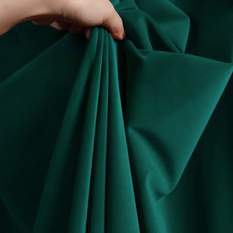 Роскошные зеленые бархатные ретро-шторы для гостиной столовой спальни