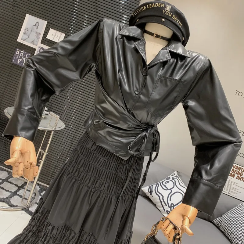 EWQ High Street сексуальная рубашка из полиэстера