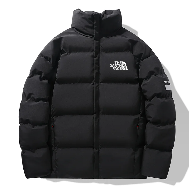 

THE DARTH FACE Winter luxury brand down jacket couple parka casual men's thick warm white down jacket down jacket