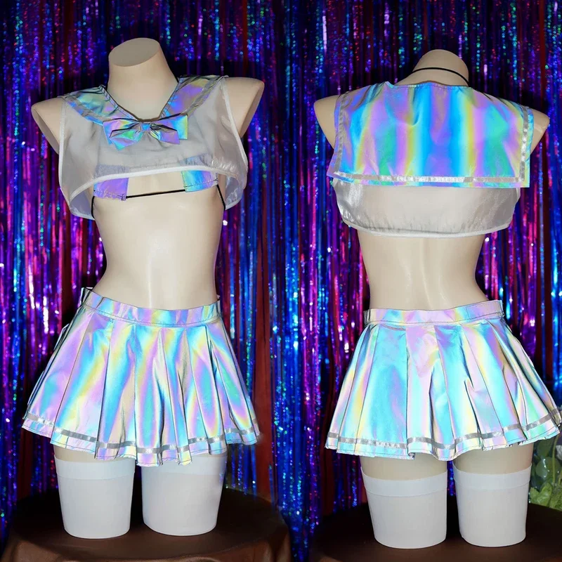 AniLV японское аниме студенческая школьная форма косплей женская светоотражающая