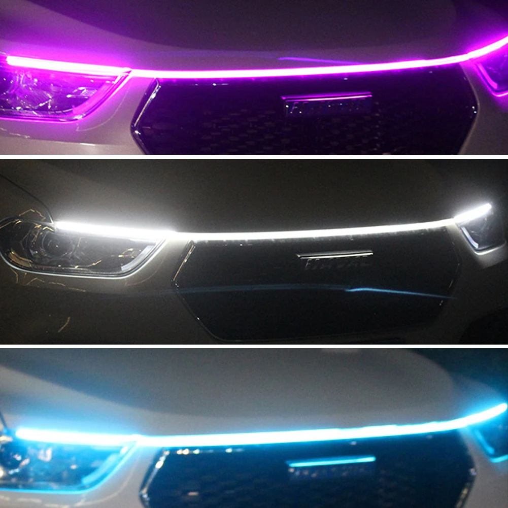 180 см автомобильная светодиодная лента Drl передсветильник фара автомобиля