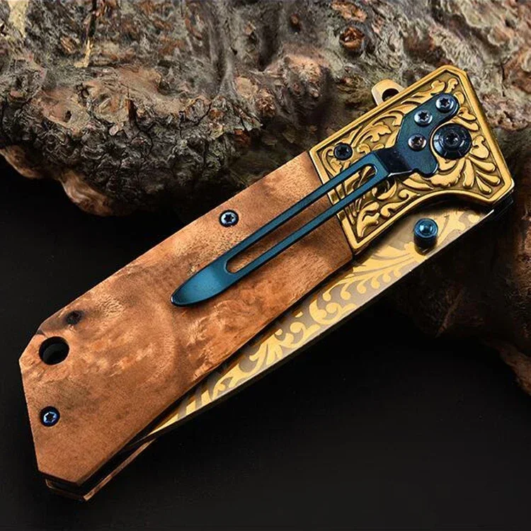 Складной тактический карманный нож для выживания охотничий кемпинга на природе