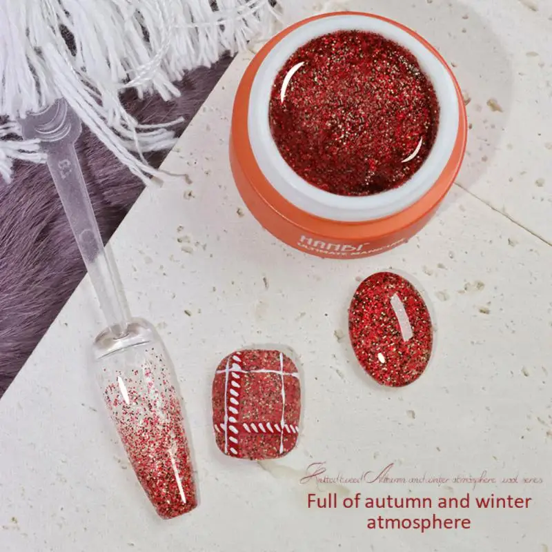 

Soak Off Uv Led Gel Canned Nail Polish Gel 8 Colors Nail Varnish Glitter Shimmer Gel Nail Polish Manicure Diy Nails Nail Art Gel