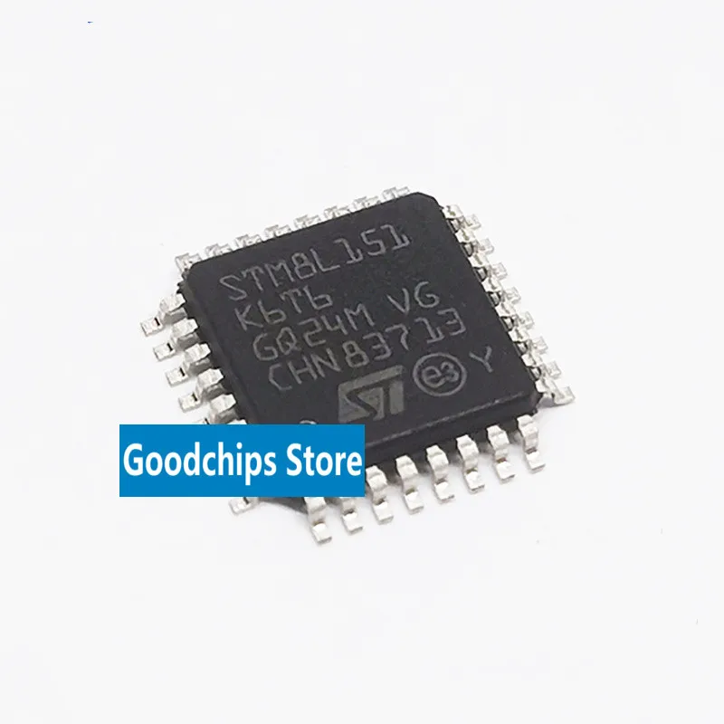 Микроконтроллер STM8L151K6T6 LQFP32 ST STMicroelectronics IC chip MCU оригинальный аутентичный