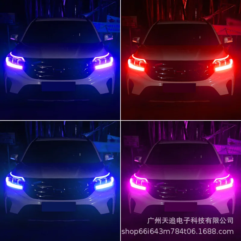 Новейшие автомобильные светодиодсветодиодный дневные ходовые огни DRL 1 шт.