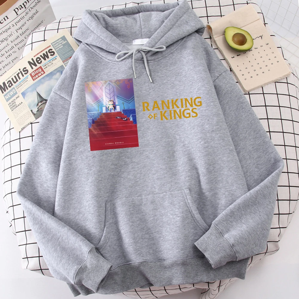

Ranking Of Kings Japan Anime Hoodies Casual Harajuku Unisex Women Men Pullover Hooded Sweatshirt Male Fleece Hip Hop Streetwear