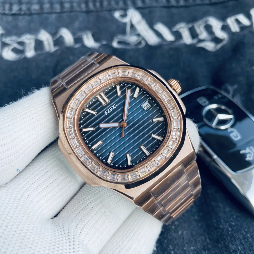 

PH15 Original Brand Mens Watches Classic Tourbillon Men's 904L Stainless Steel Sapphire Glass Automatic Mechanical women AAA