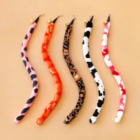 colorful cat teaser wand rod chase toys replacement refill plush worms pet cat interactive training playing stick toy