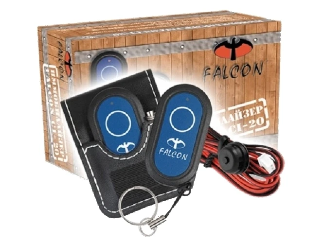 Иммобилайзер Falcon CI-20 - датчик движения Anti-Car-Jacking Valet 3 уровня дальности обнаружения
