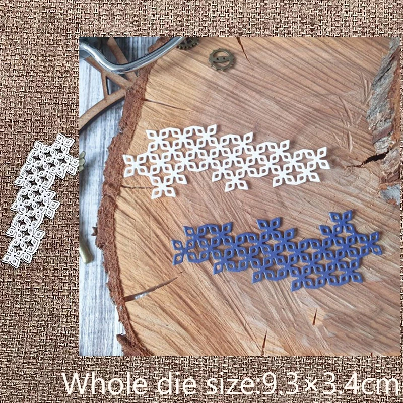 

XLDesign Craft Metal stencil mold Cutting Die lace web edge decoration scrapbook die cuts Album Paper Card Craft Embossing