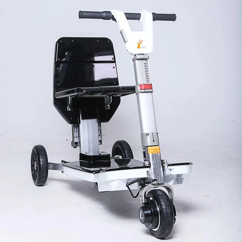 

tricycle adult four wheel walk aid electric mobility scooter for handicapped travel