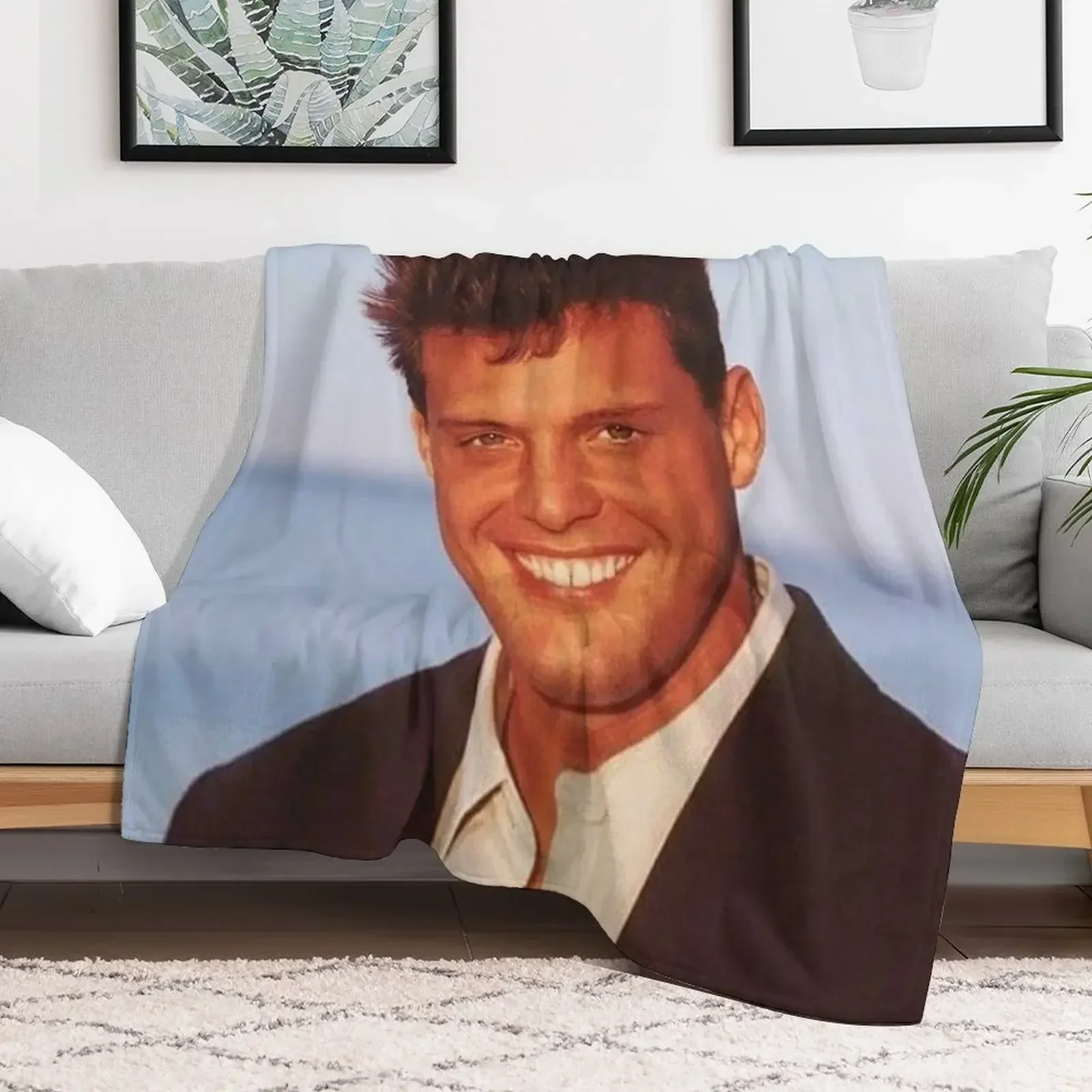 Luis Miguel Мягкое плюшевое одеяло