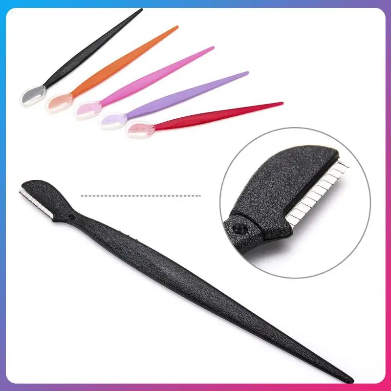 

Portable Eyebrow Trimmer Hair Remover Set Women Face Razor Eyebrow Trimmers Blades Shaver For Makeup Cosmetic Kit