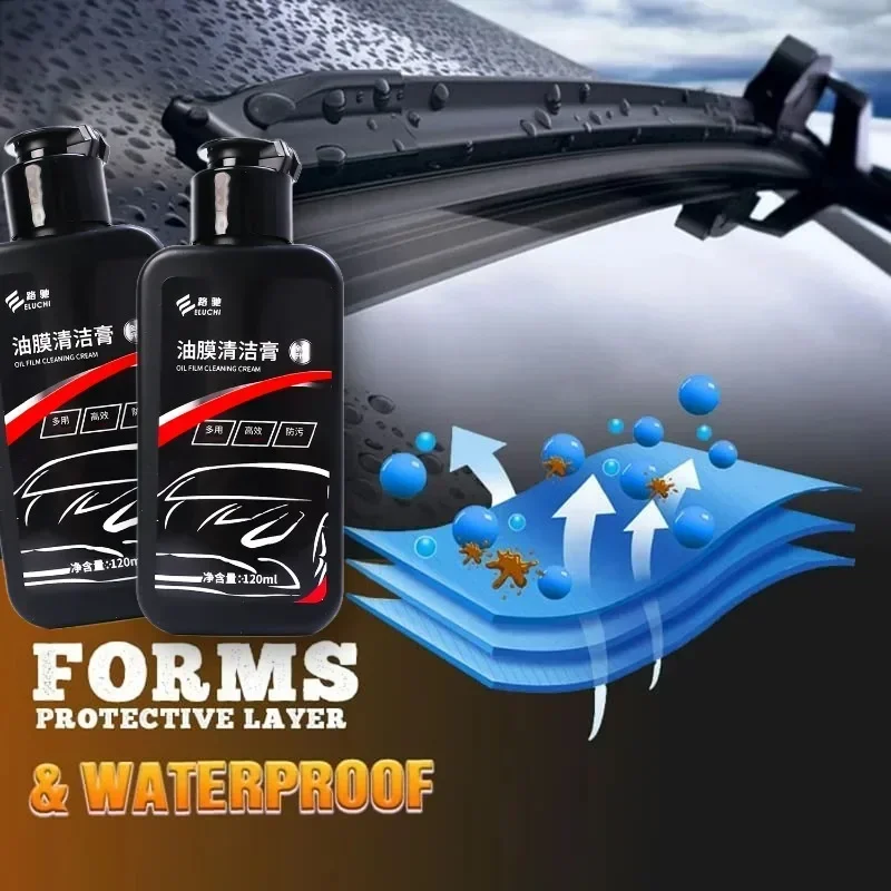 Паста для удаления масляной пленки автомобильного стекла чистящий крем средство