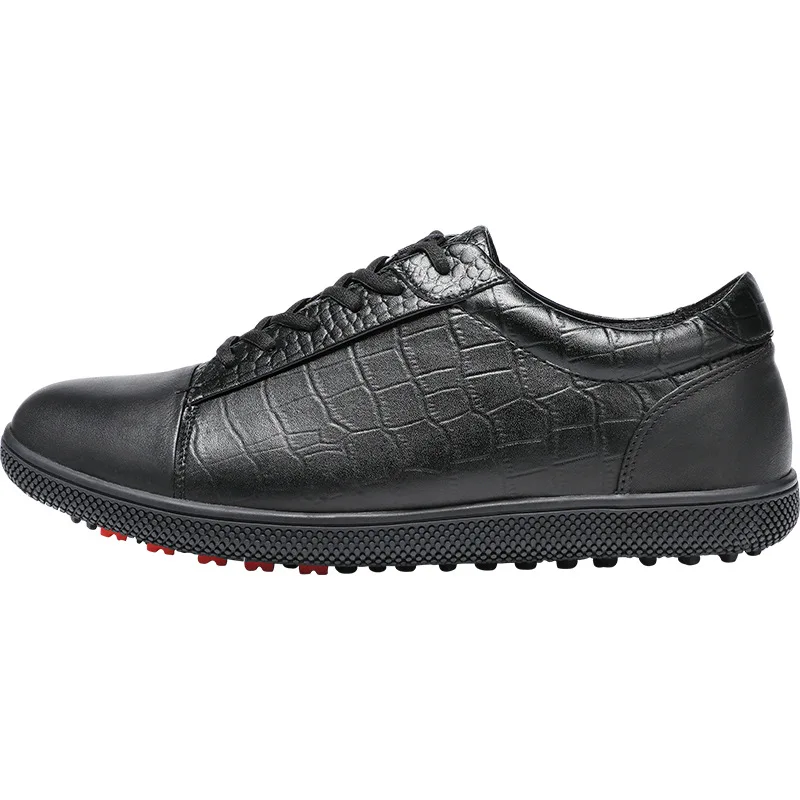 Golf Shoes Men's Leather Casual Sports Shoes Waterproof Breathable Ultra-light Ultra-soft Non-slip