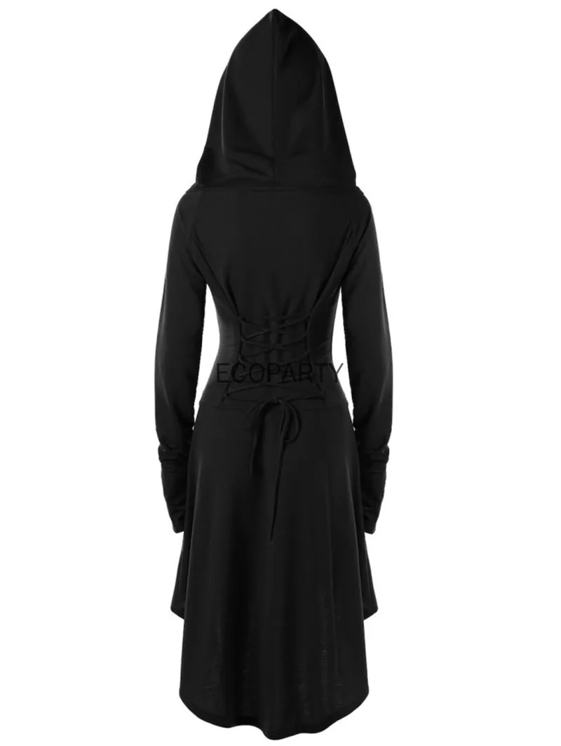 Карнавальное женское готическое платье мини с ведьмой эльфием Ниной корсет