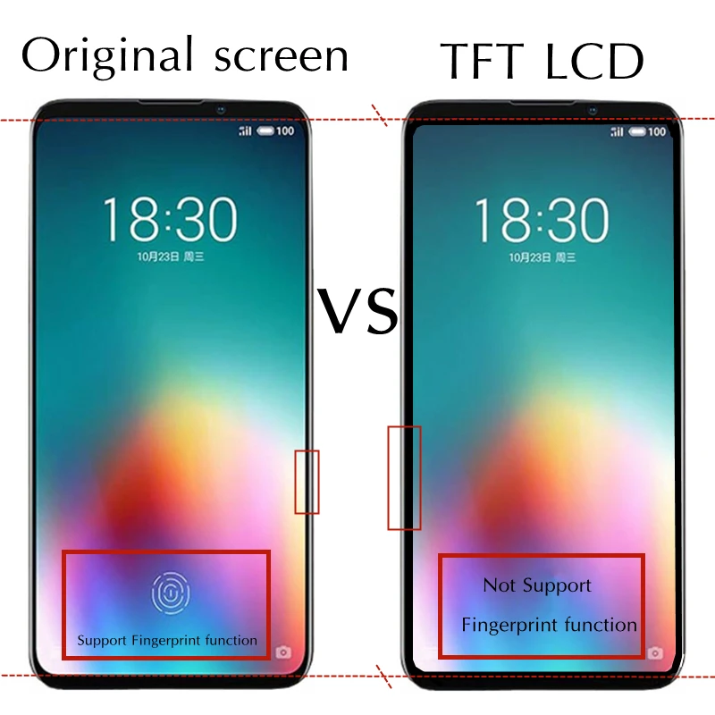 6 5 TFT ЖК-дисплей для Meizu 16T M928Q сменный аксессуар сенсорного экрана в сборе