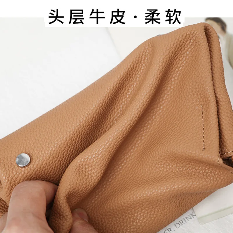 Маленькая квадратная сумка первого слоя из воловьей кожи с рисунком слона