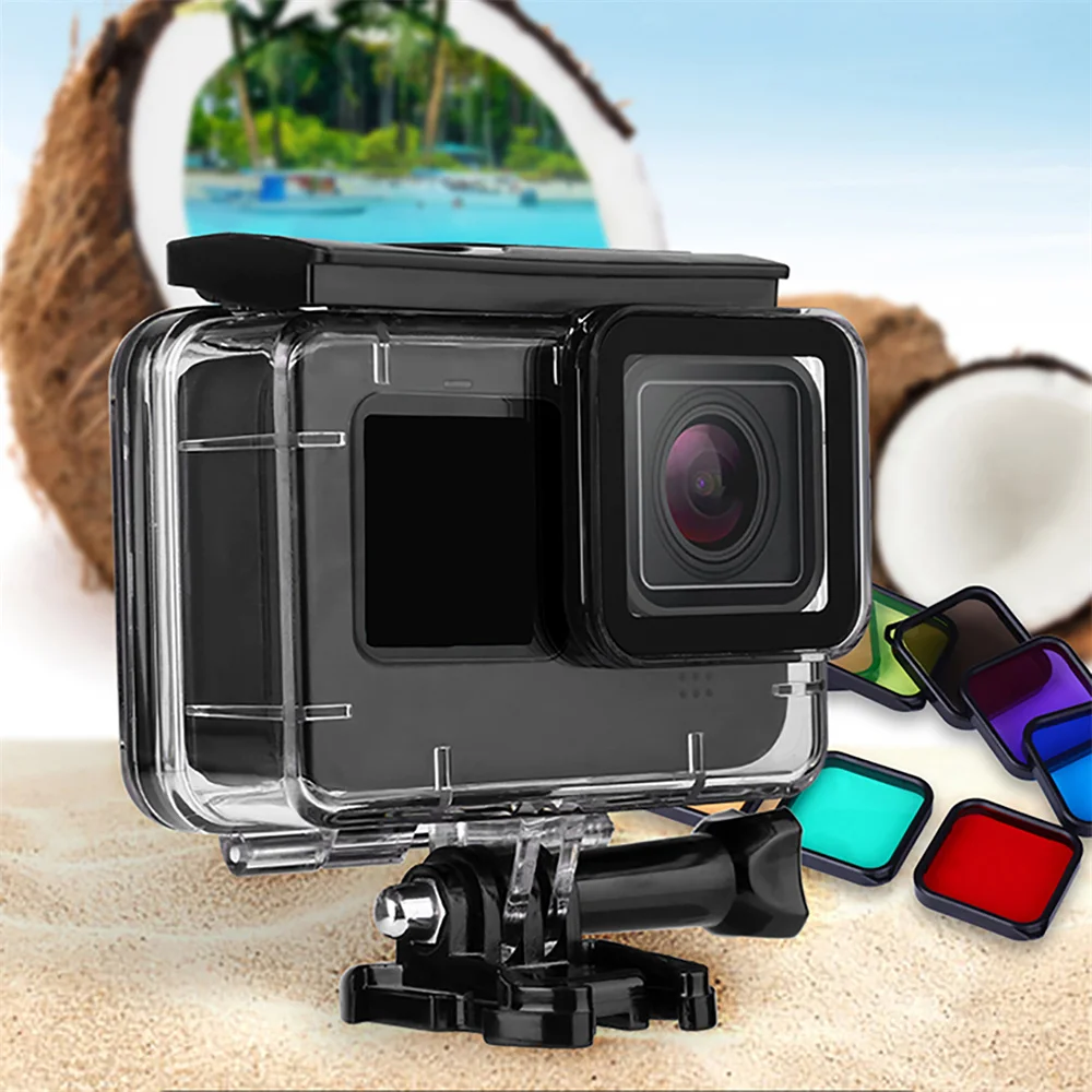 

Protective Case Sport Camera Waterproof Diving Special Case Protective Shell Frame Cover for Gopro Hero 9/10