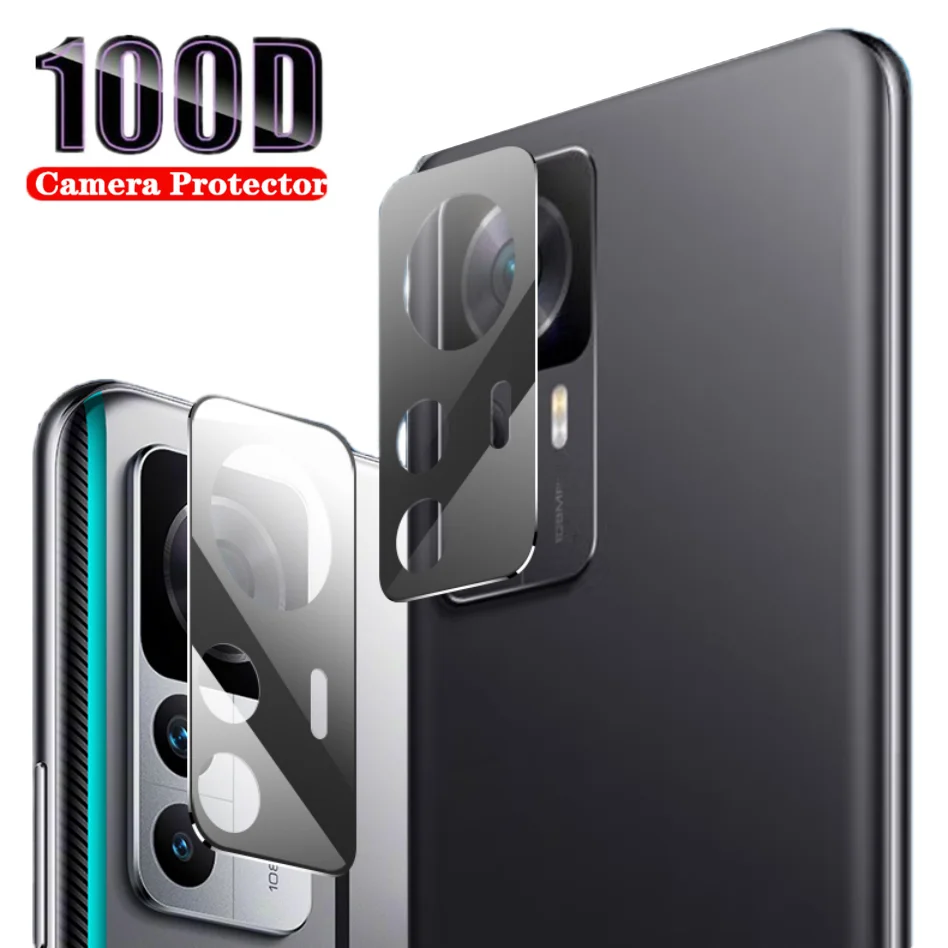 

3D протектор объектива для Xiaomi 12T Mi12t защитное закаленное стекло для объектива задней камеры полноразмерная пленка для Xiaomi 12T наклейка на объектив