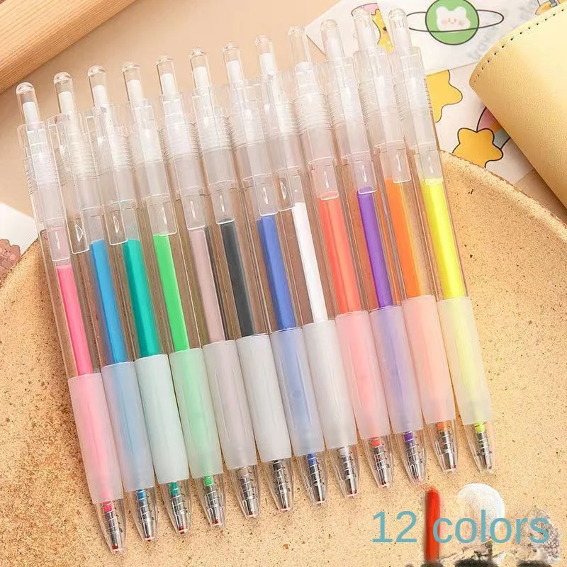 Набор желеобразных 3d-маркеров 12 цветов для творчества рисования маркеры