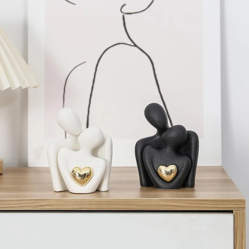 Мини-статуя пары подставка для телевизора декор домашний вязаные коклы любовные