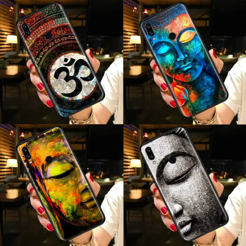 

Gautama Buddha pattern Phone Case For Xiaomi Redmi note 7 8 9 A t k30 max3 9 s 10 pro lite