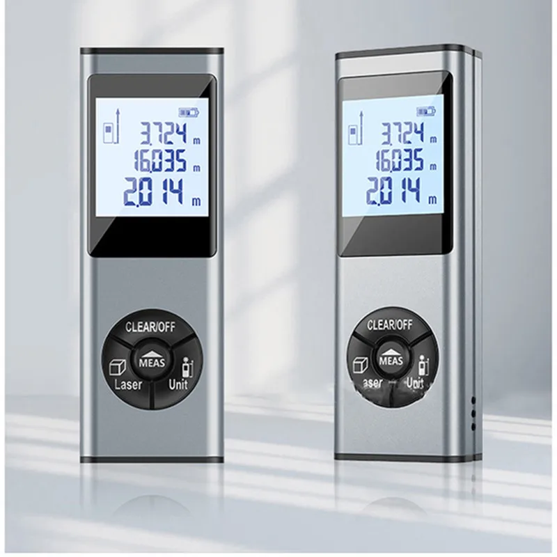

Перезаряжаемый лазерный мини-дальномер, ручной Инфракрасный измерительный прибор, измеритель расстояния, Инфракрасный измерительный инст...