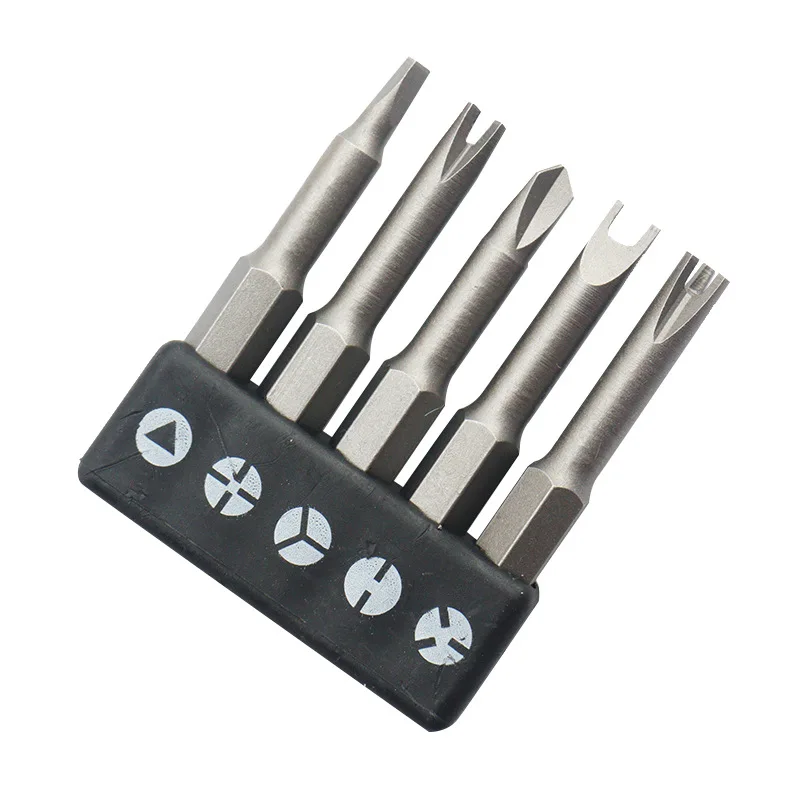 

5Pcs Special-shaped Screwdriver Set U-shaped Y Shape Triangle Inner Cross New Three Points Screwdriver Bit Tool socket wrench