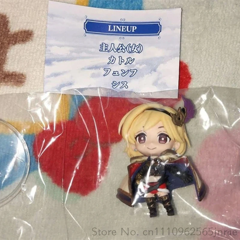 Фото Коллекционная мини-фигурка Bushiroad Granblue Fantasy Volume 2 Gacha Chibi Djeeta Seox для настольного декора, для коллекционеров аниме №4
