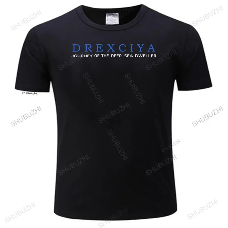 

men's summer high quality tshirt Drexcyia Inspired T-Shirt Deap Sea Dweller Techno Detroit DJ Kult unisex crew neck t-shirt