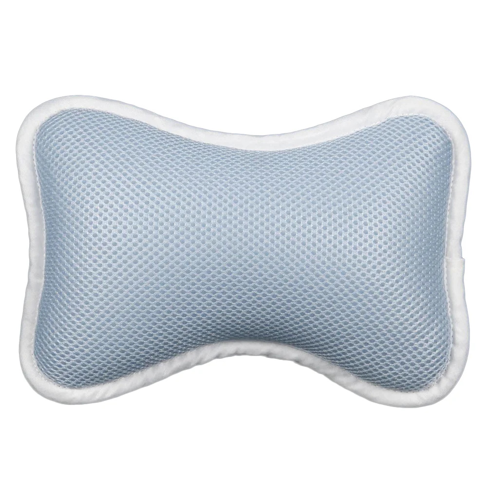 

Permeable Quick Drying Air Mesh Tub Pillow Sucker Pillow Bathtub Safety Mats Ergonomic Bath Pillows Neck Pillow Bath Accessories