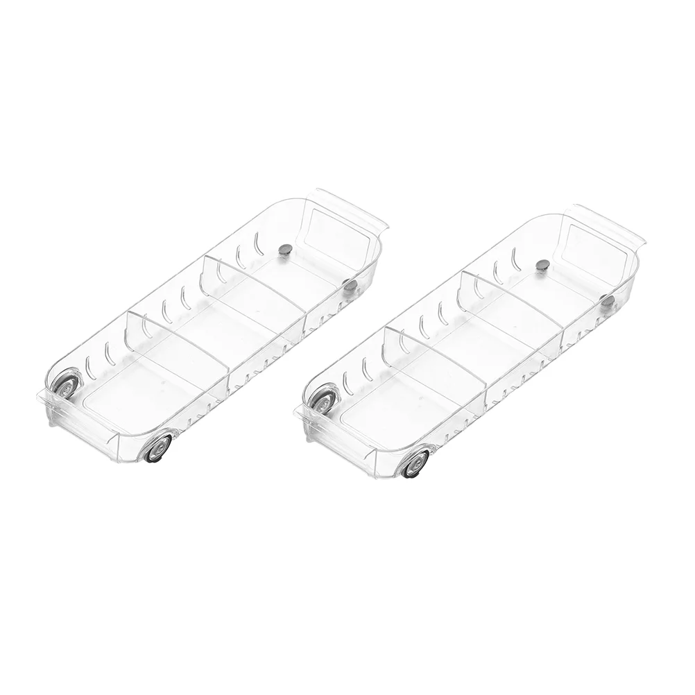 

Organizer Fridge Storage Bin Bins Freezer Box Vegetableuseful Really Organizers Refrigerator Containers Clear Pulleypantry