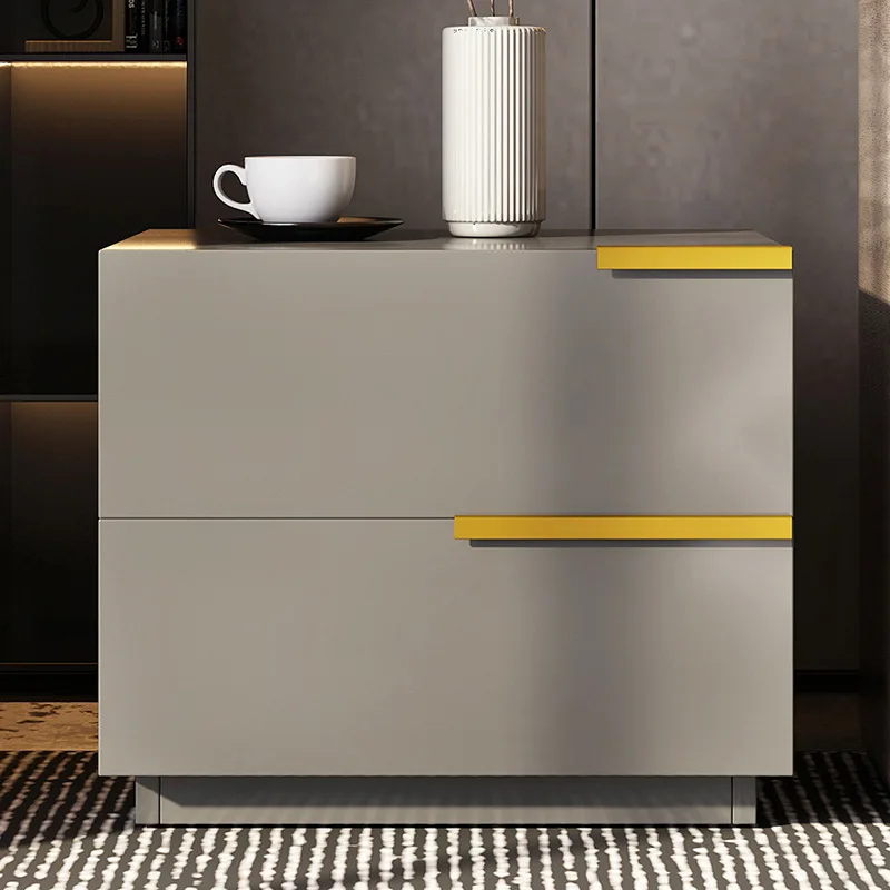 

Роскошный прикроватный шкаф, прикроватный шкаф для хранения, креативный белый в современном европейском стиле для отеля, спальни