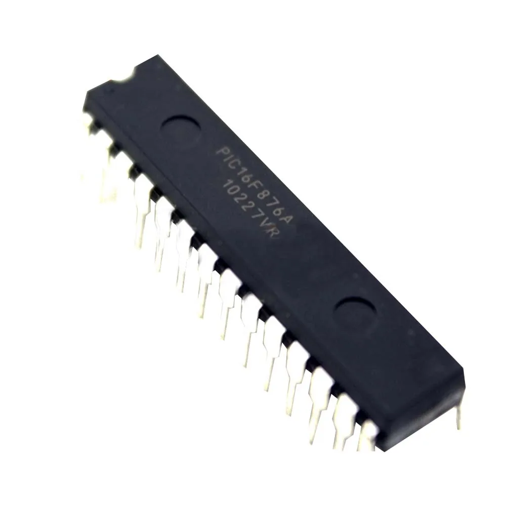 

2 шт PIC16F876A-I/SP PIC16F876A ИС MCU флэш 8KX14 EE 28SDIP новый код даты