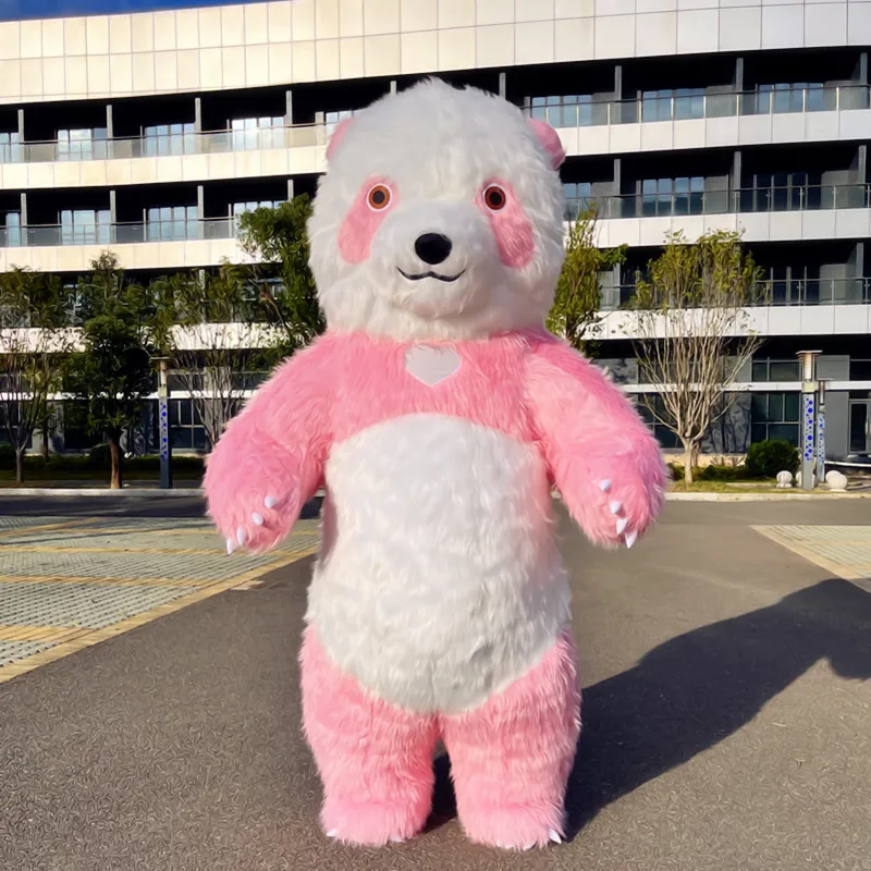 Фото Надувной костюм с белым медведем, 2 м/2,6 м/3 м №3