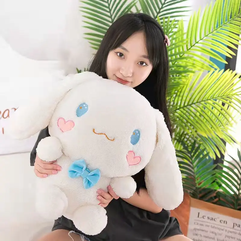 

Sanrio Kawaii Cinnamoroll Собака Плюшевые игрушки Подушка Мягкие животные комфортные мягкие куклы Детский подарок на день рождения Мультяшные аниме и...